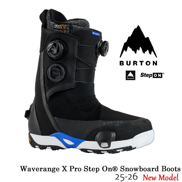 25-26 バートン ウエーブレンジプロステップオン BURTON WAVERANGE X PRO STEP ON スノーボード 靴 25-26-BT-BTN ブーツ ハイエンド ステップオン