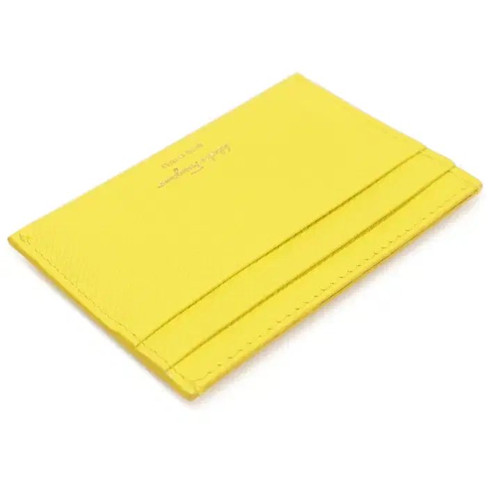 FERRAGAMO フェラガモ 220007 イェロー カーフスキン ガンチーニ