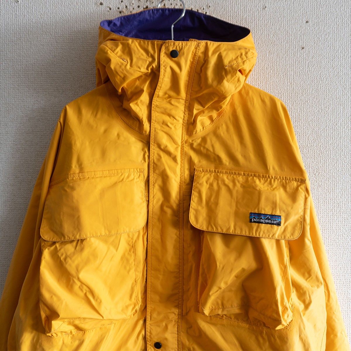 希少/90s】PATAGONIA【91年 Skanorak jacket/ 82980】L イエロー