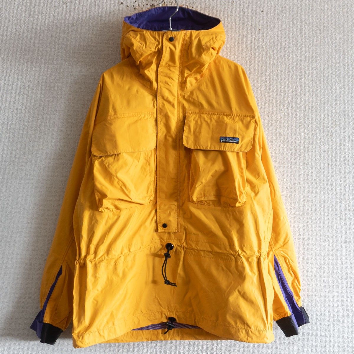 希少/90s】PATAGONIA【91年 Skanorak jacket/ 82980】L イエロー