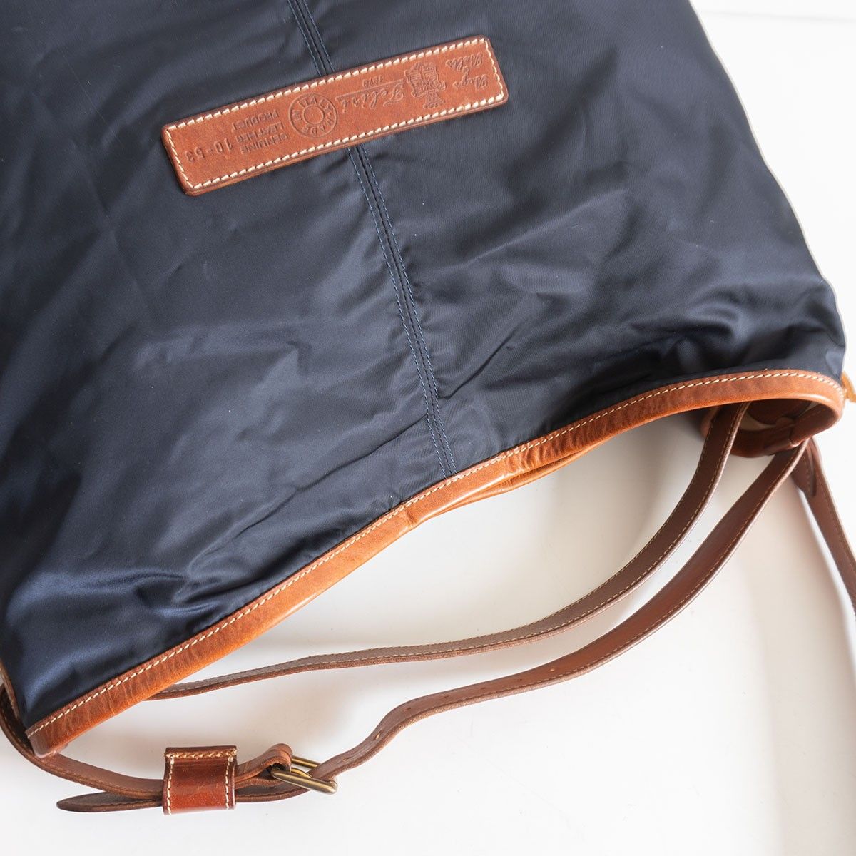 高級品】 FELISI 【10-53/DS 2WAY ショルダーバッグ】ネイビー 