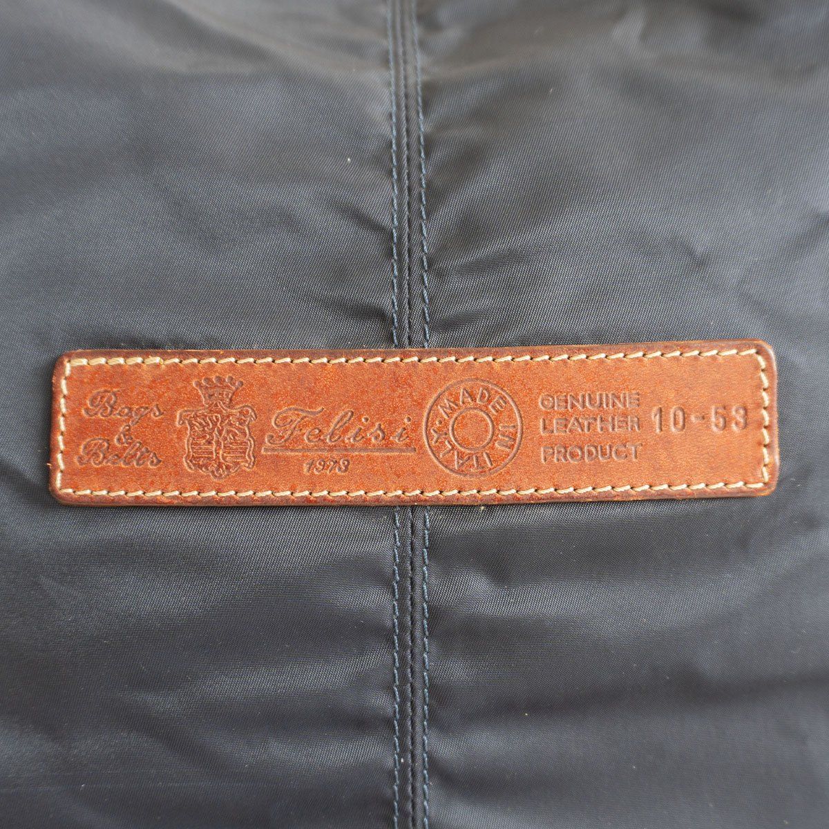 高級品】 FELISI 【10-53/DS 2WAY ショルダーバッグ】ネイビー 