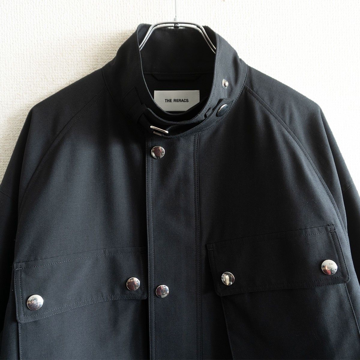 最高級品】THE RERACS【スタンドカラー モーターサイクル ジャケット