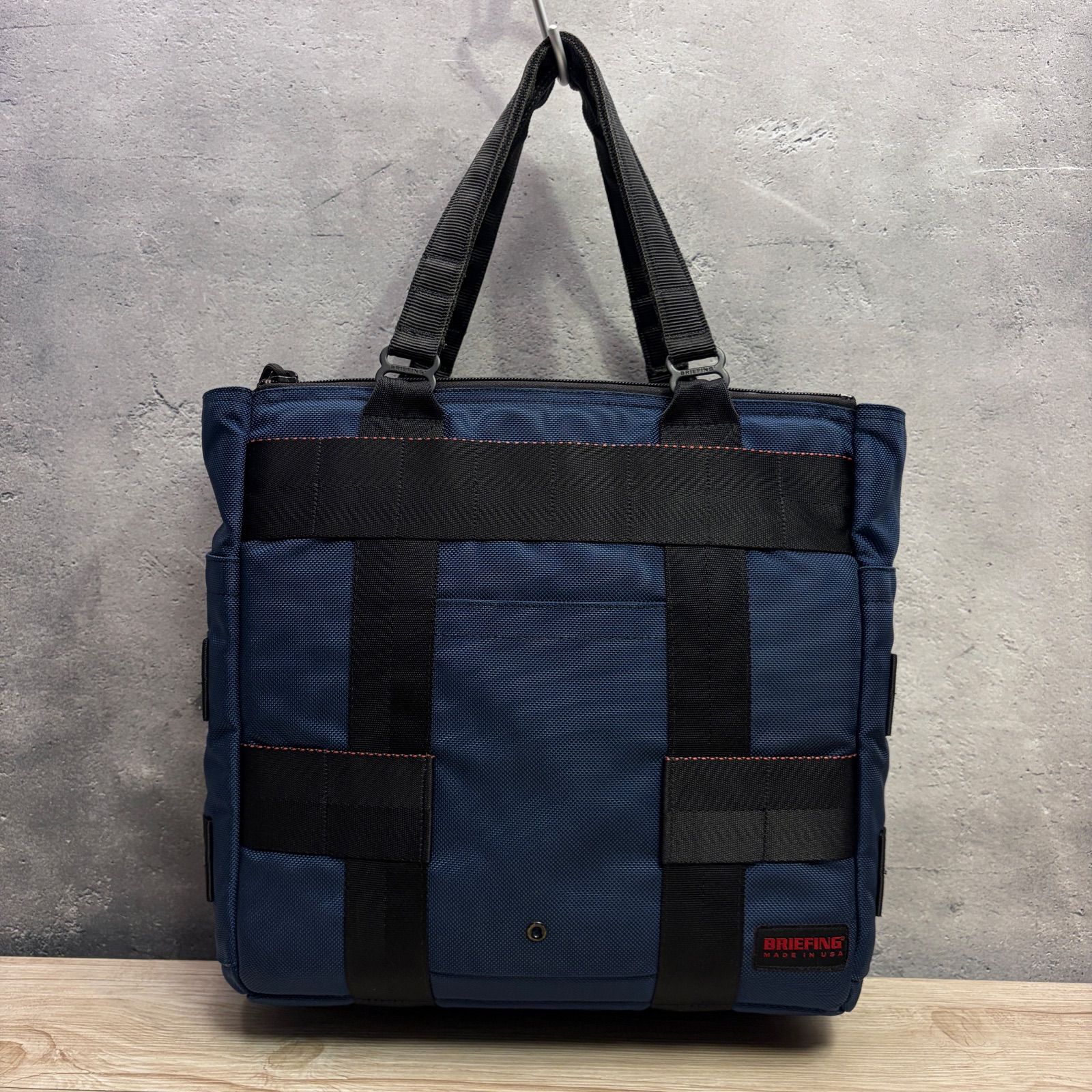 メンズ BRIEFING トート ミッドナイトブルー Made in USA