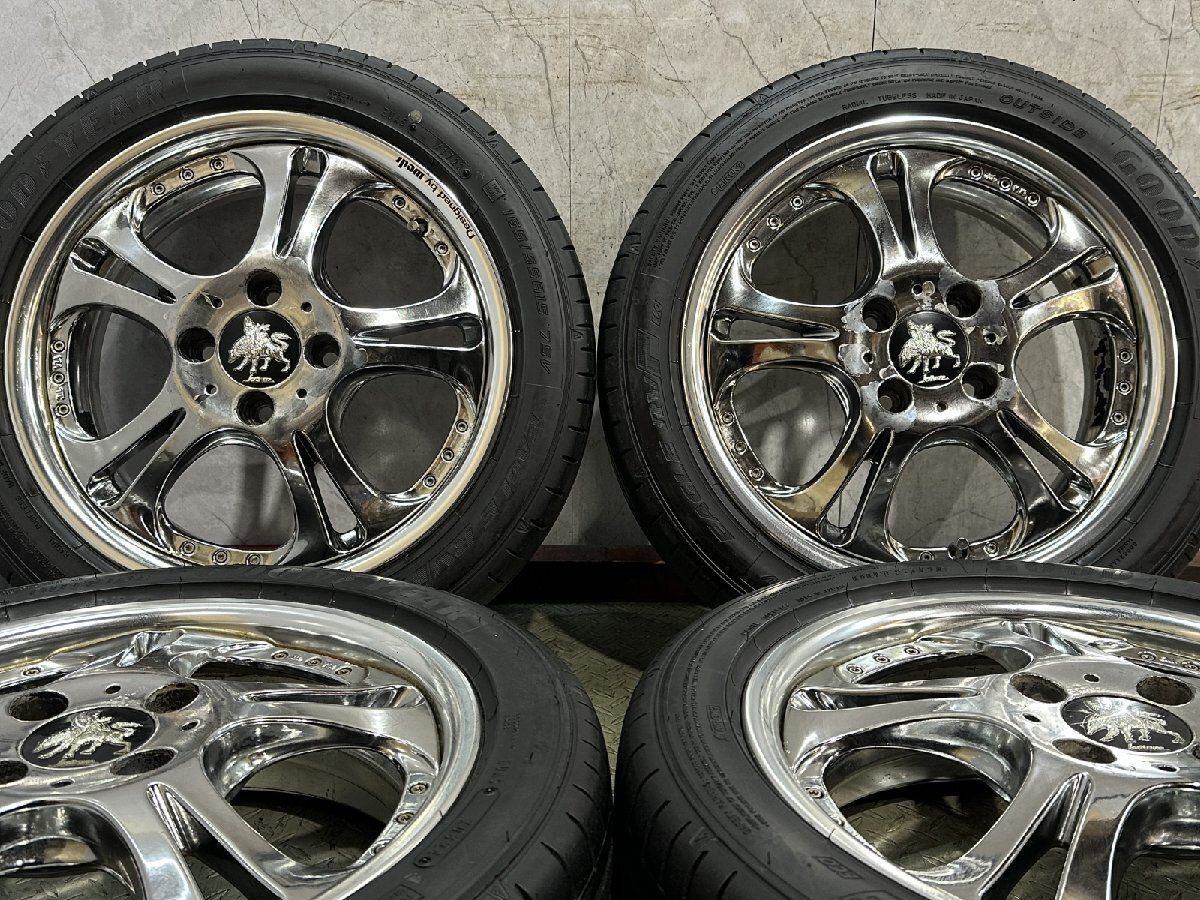 希少GY EAGLE RVF 165⁄55R15夏タイヤWeds kranze CERBERUS