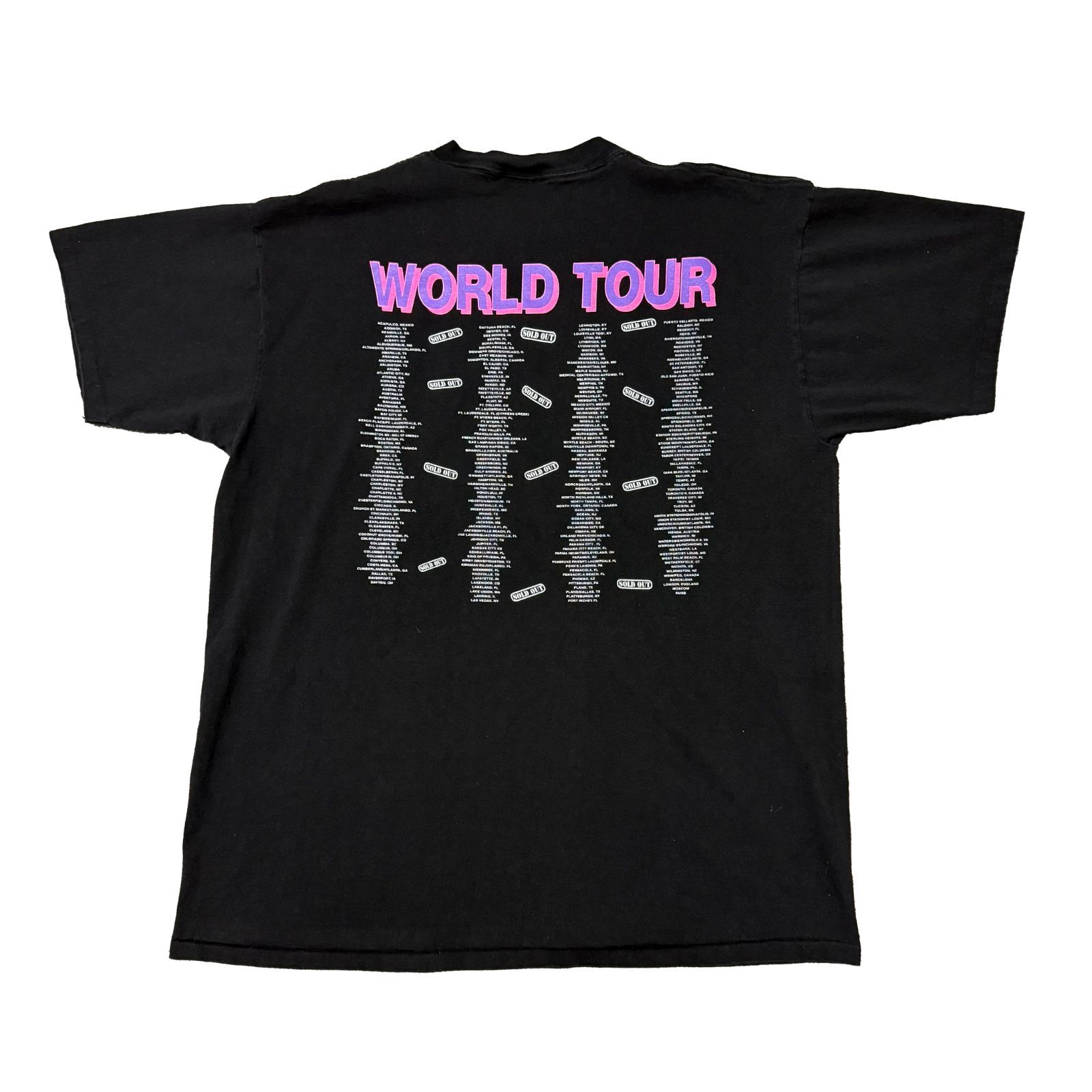 90s Hooters World Tour セカオワ深瀬さん着用 Tシャツ HOOTERS WORLD 