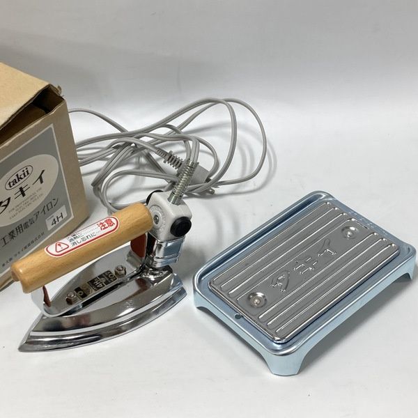 takii タキイ電器 タキイ工業用電気アイロン 4H型 電気アイロン 各種和