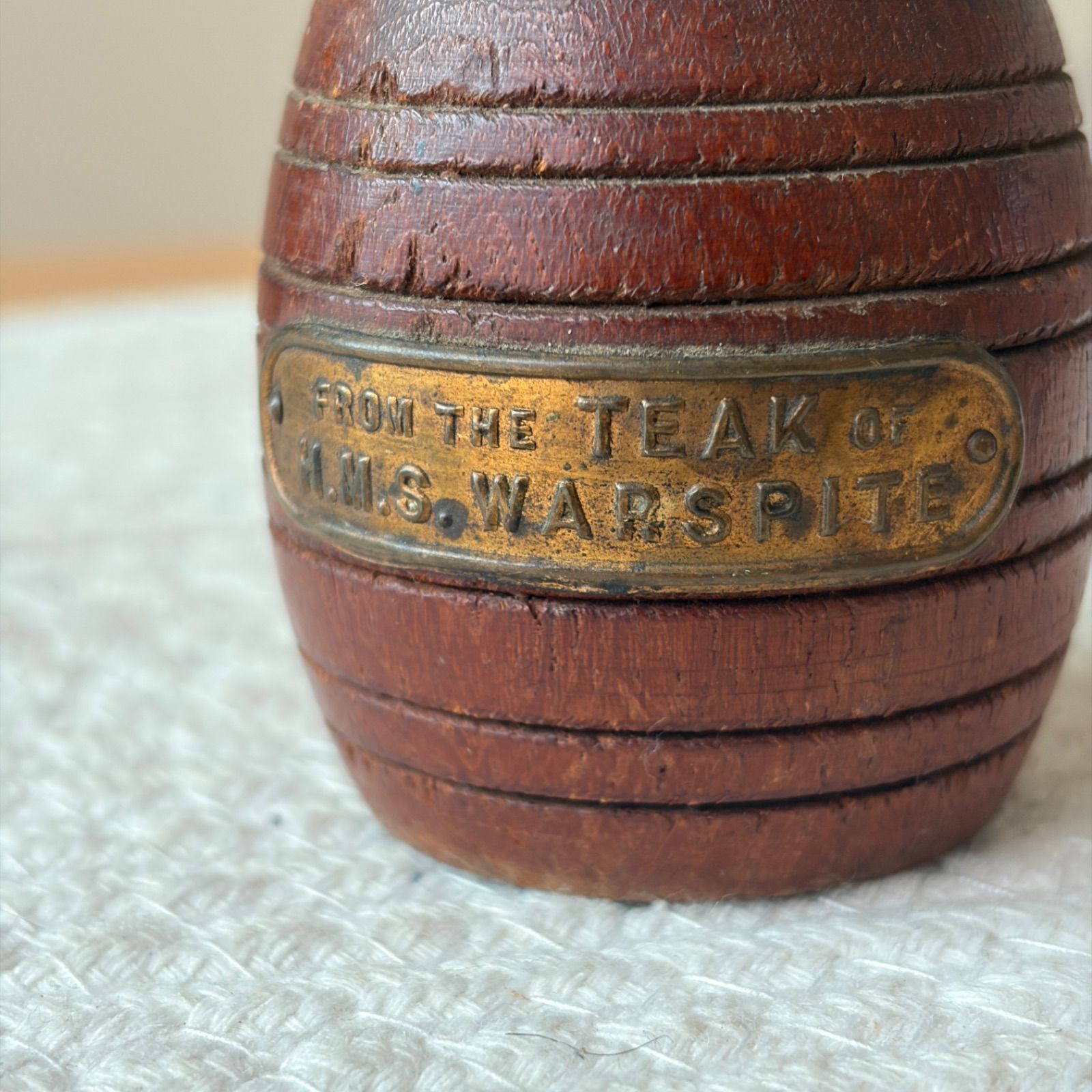 現品限り！】イギリス海軍 戦艦 ウォースパイト WARSPITE 楊枝入れ