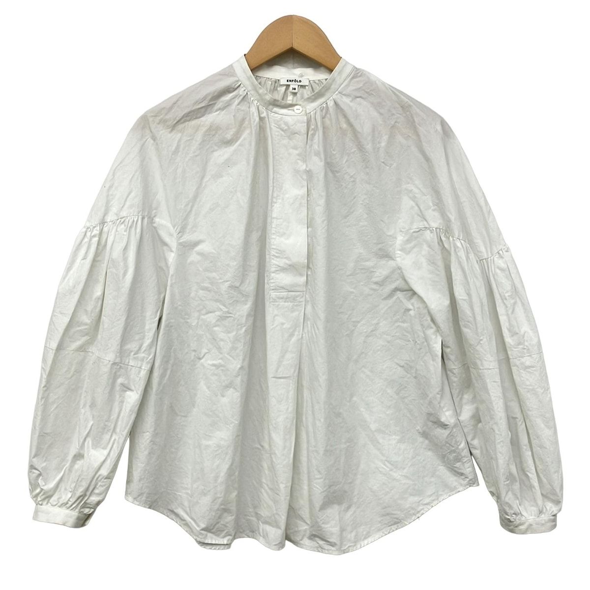 ENFOLD(エンフォルド) 長袖シャツブラウス サイズ38 M レディース美品