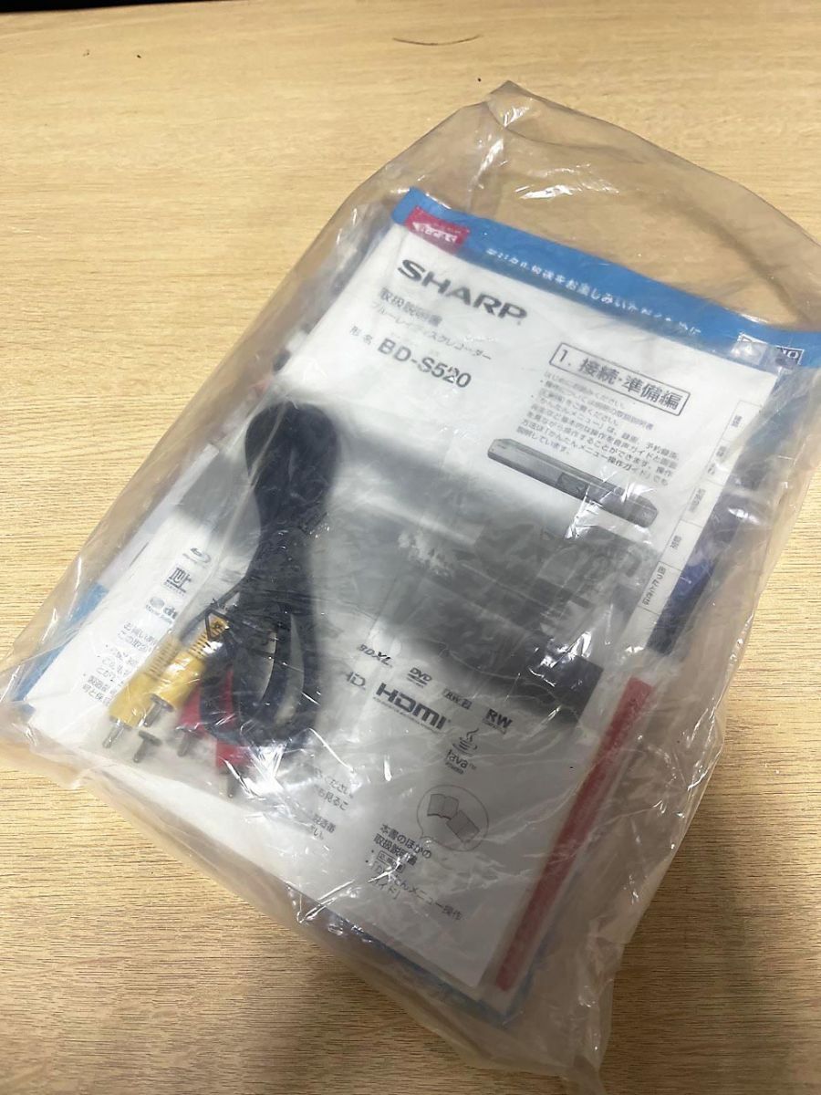 ジャンク品】 SHARP シャープ ブルーレイレコーダー BD-S520 - メルカリ