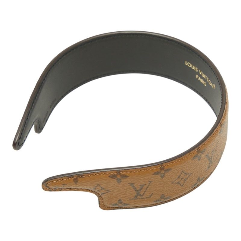 ルイ ヴィトン モノグラム リバース ヘッドバンドLV アウトライン
