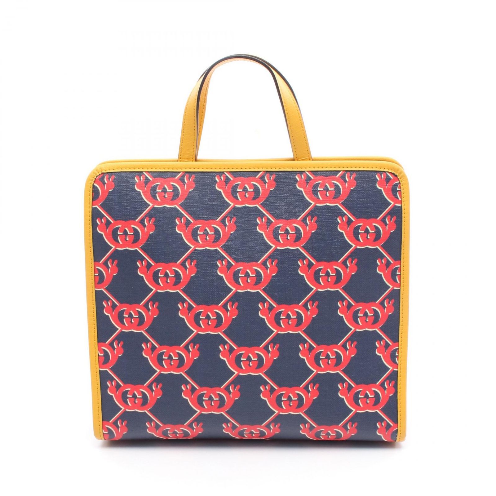 グッチ GUCCI トートバッグ チルドレンズ スネイル 605614 ネイビー