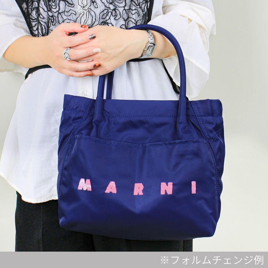 MARNI マルニキッズ (M01829 M00WS) ナイロントートバッグ - メルカリ