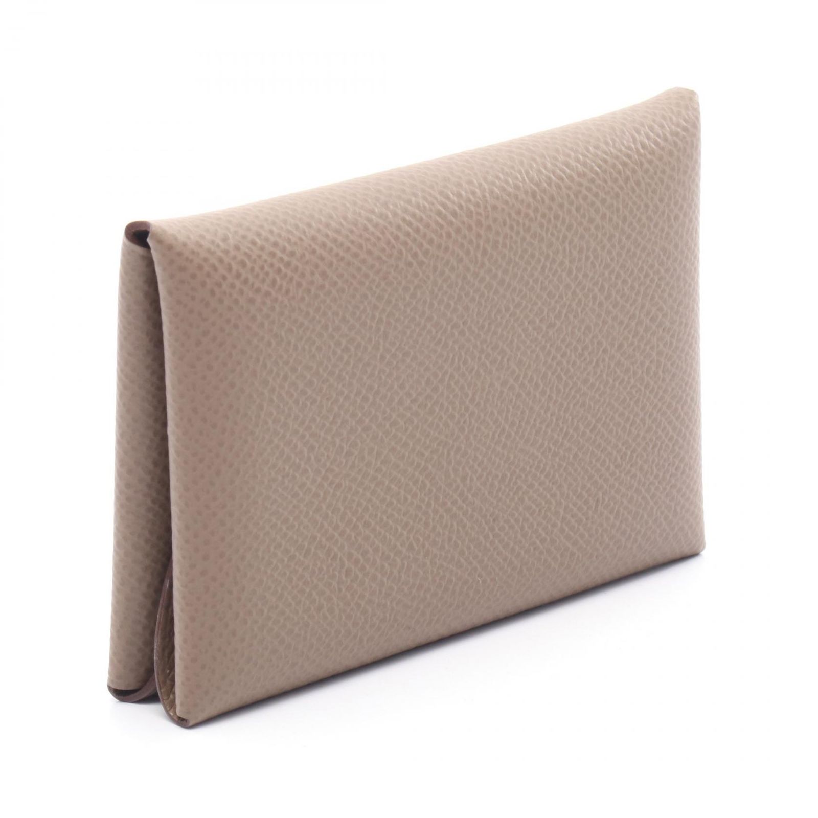 エルメス HERMES コインケース カルヴィデュオ エトゥープ カーフ 