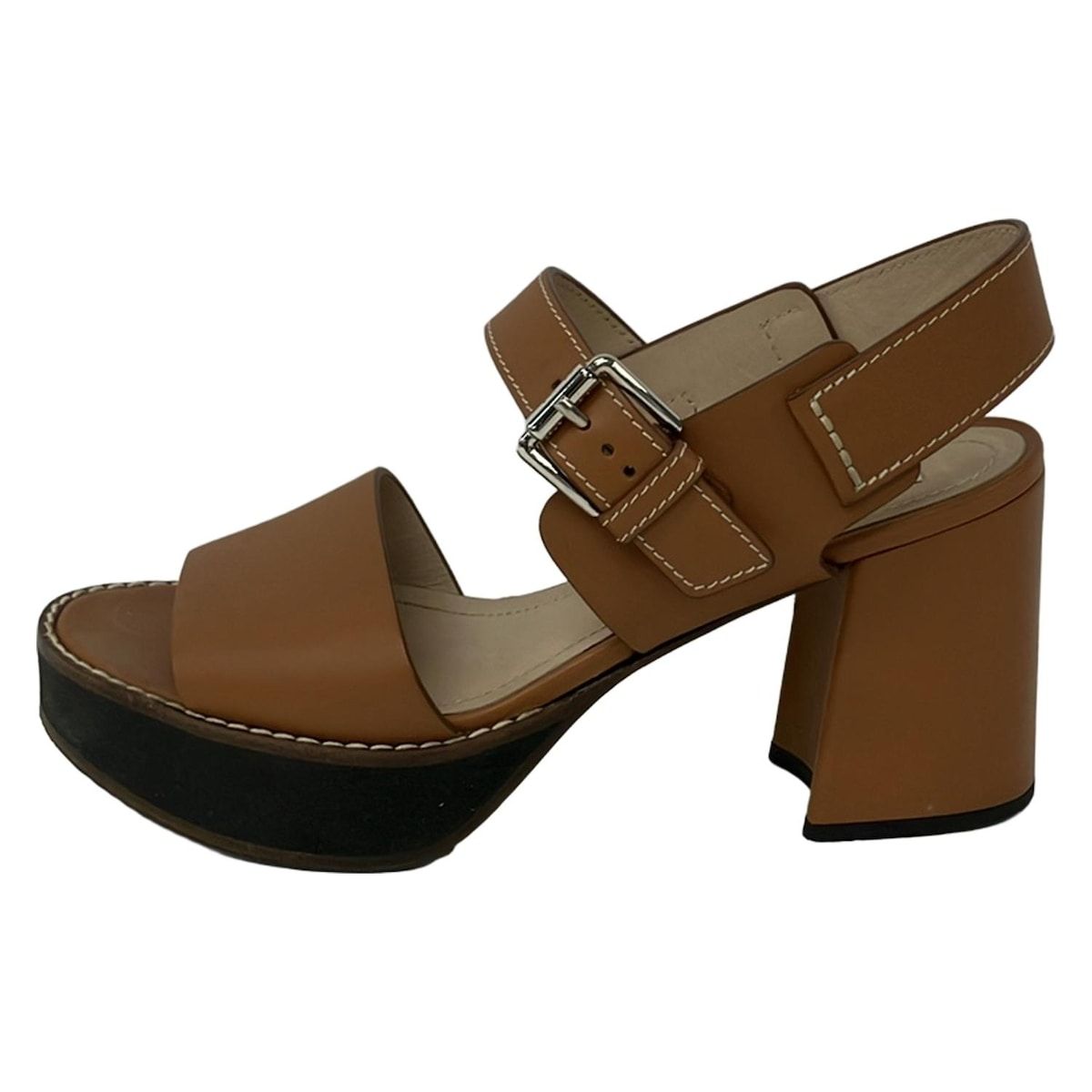 Max Mara(マックスマーラ) サンダル 36 1/2 レディース - ブラウン