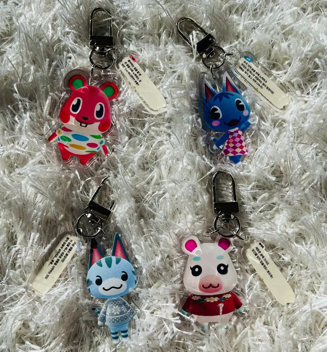 どうぶつの森 名言キーホルダーセット (ニンテンドーDS版 どうぶつの森