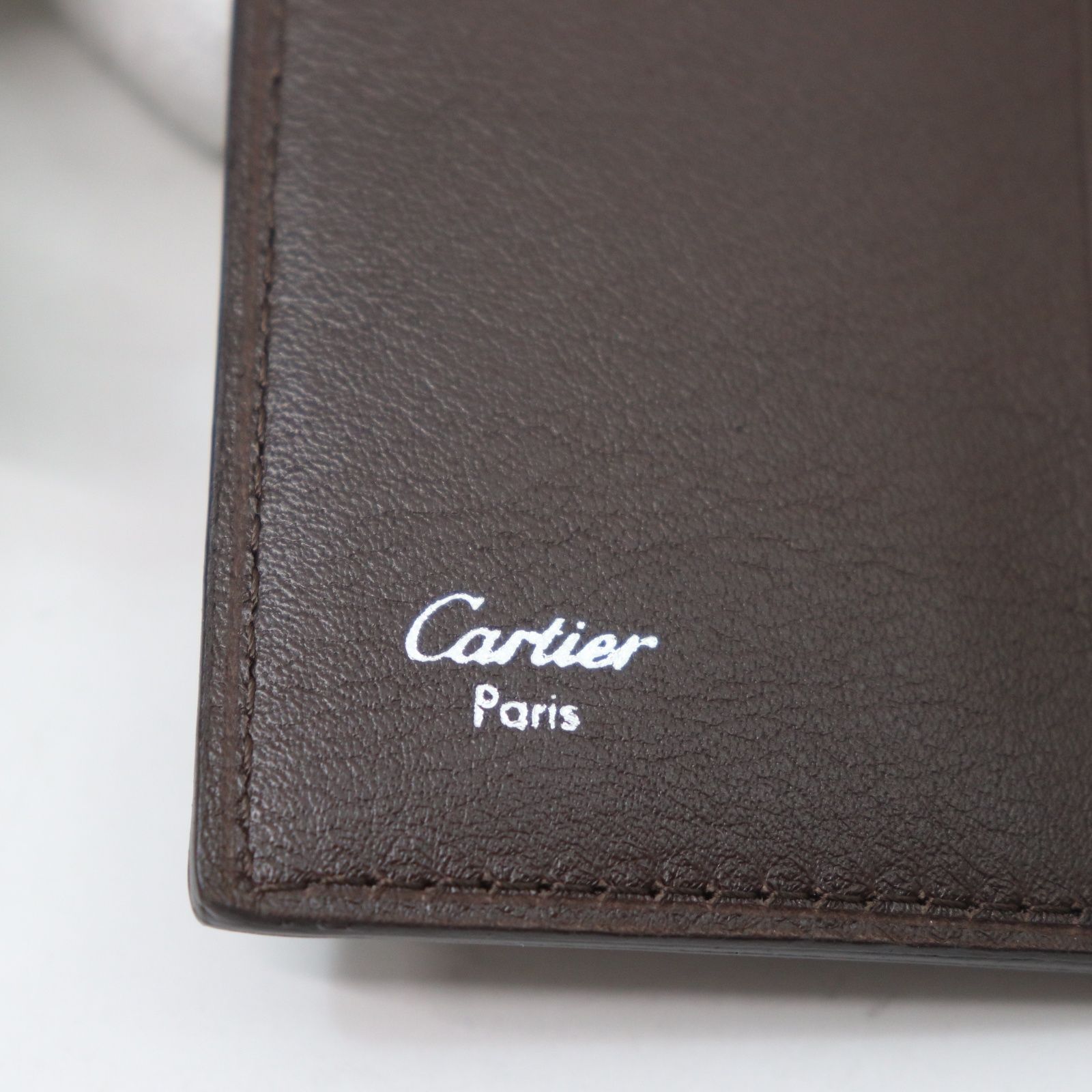 ITMSEAGNV5L6 未使用 Cartier カルティエ サントス キーケース レザー