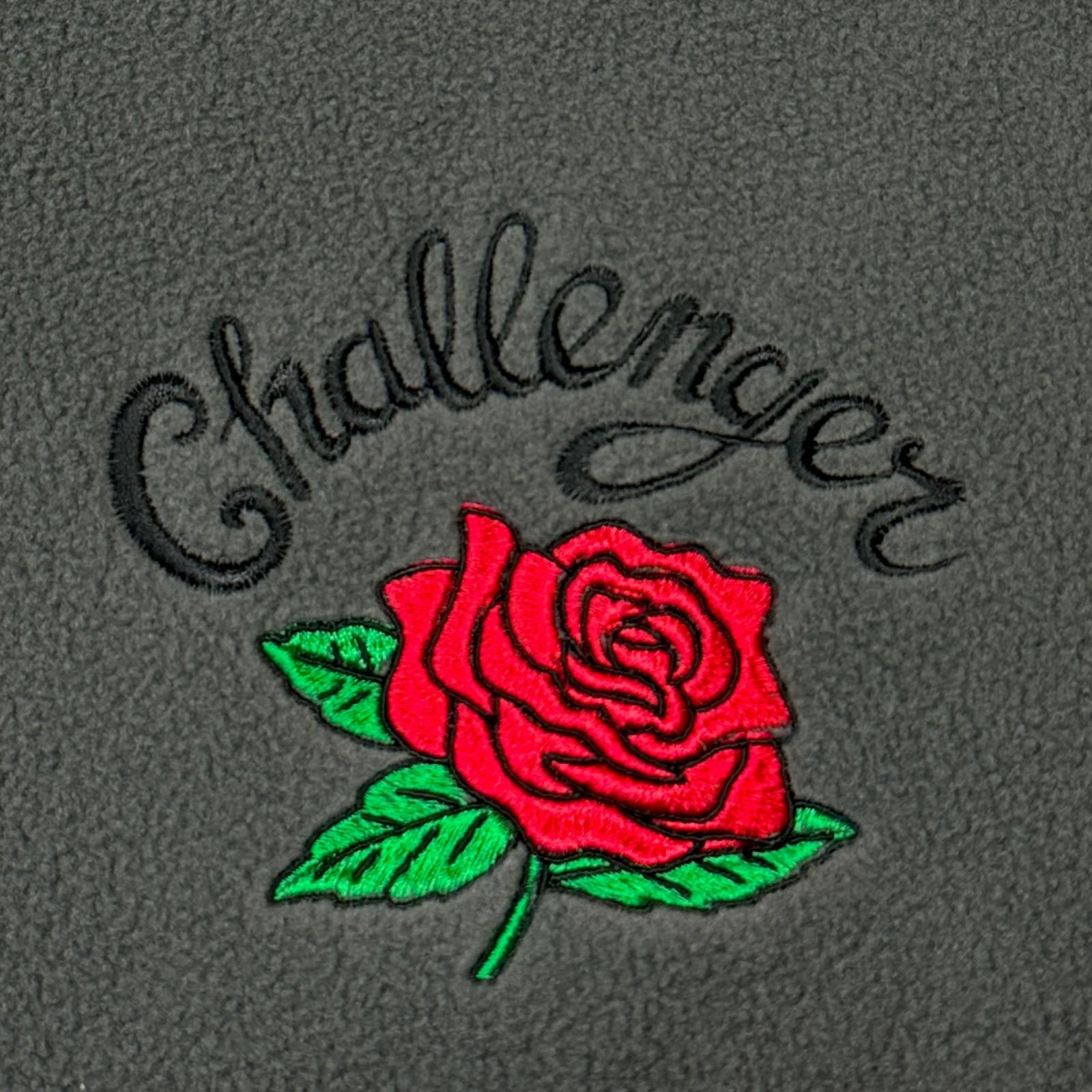 参考上代17600円 未使用 CHALLENGER 25AW ROSE C/N FLEECE ローズ 