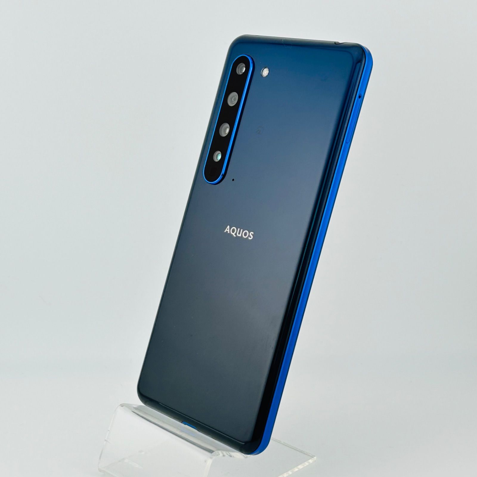 SIMフリー 本体 AQUOS R5G 256 GB 161J ブルー 電池良好 SIMフリー