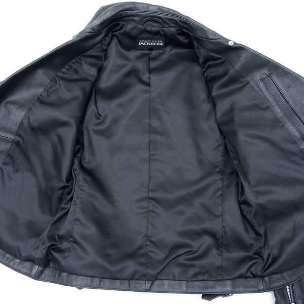 専用★美品 XL✨ジャックローズ　シングルライダース　レザージャケット　羊革 JACKROSE / ジャックローズ ◇ライダースジャケット/ダブル/ラムレザー