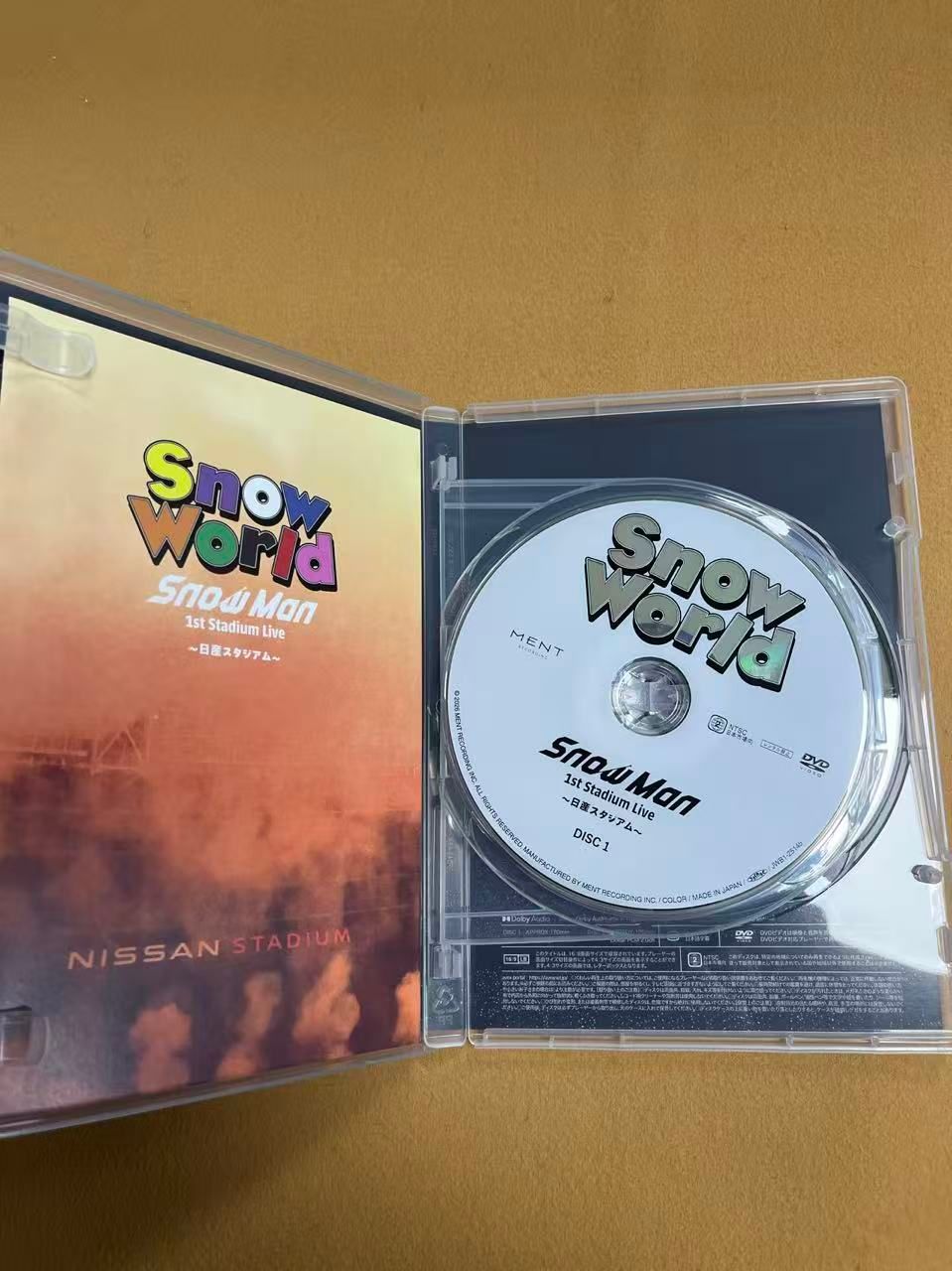 DVD]Snow Man Snow World 1st stadium 【公式通販】