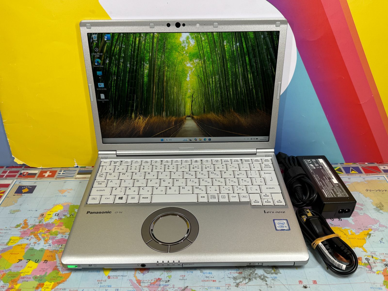 16GB・DVD レッツノート CF-SV8 Office2024 超軽量 美品 レッツノート 
