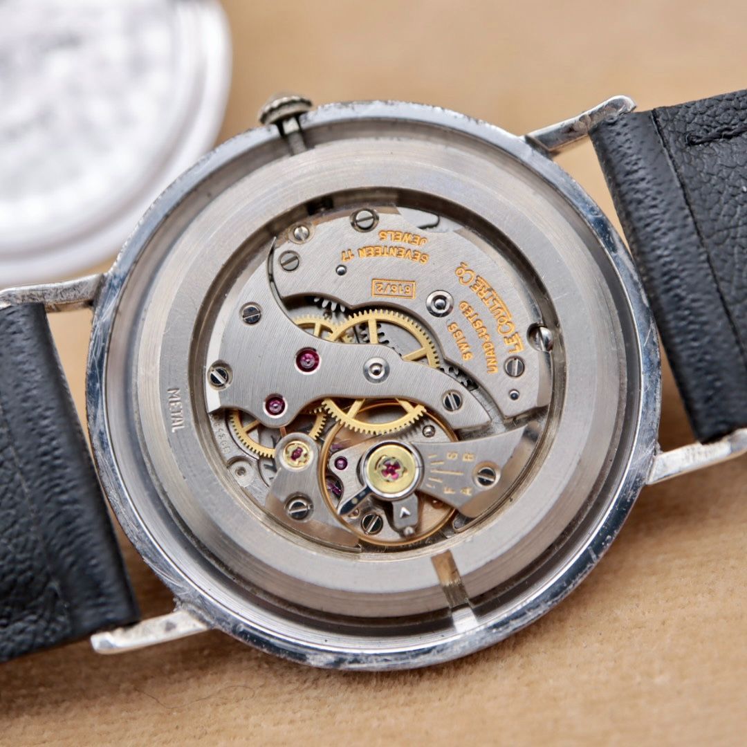 JAEGER-LECOULTRE 9033 ジャガールクルト ラウンド シルバー製 彫金