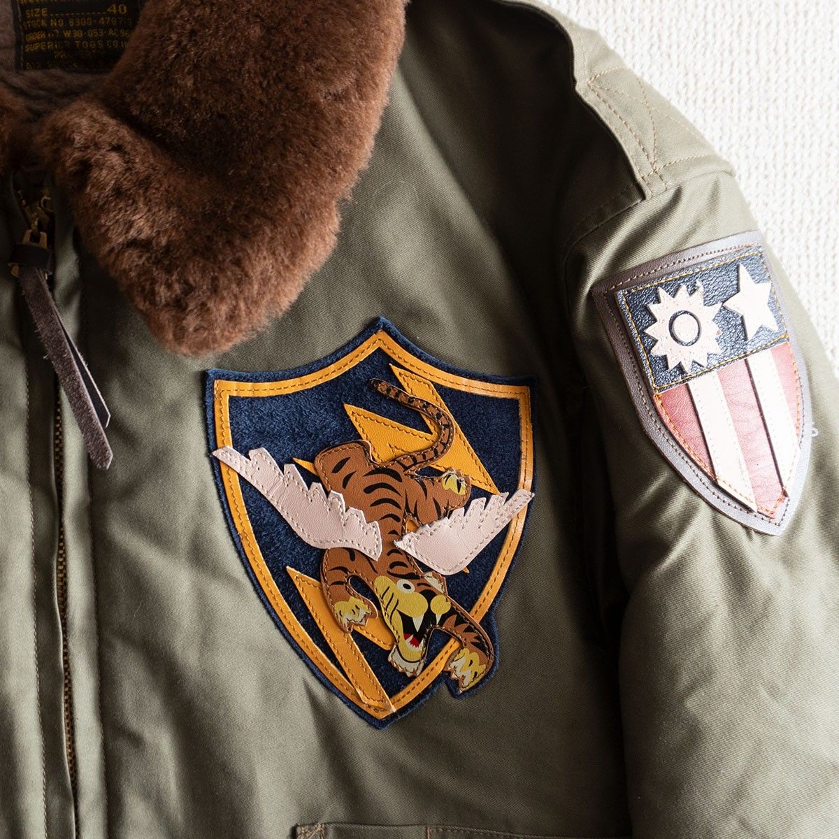 実名復刻/ SUPERIOR TOGS】BUZZ RICKSON'S【B-10 フライト ジャケット