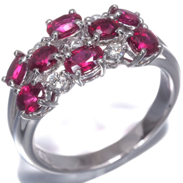 TASAKI タサキ リング ルビー 2.63ct ダイヤ ダイヤモンド 0.15ct 16.5