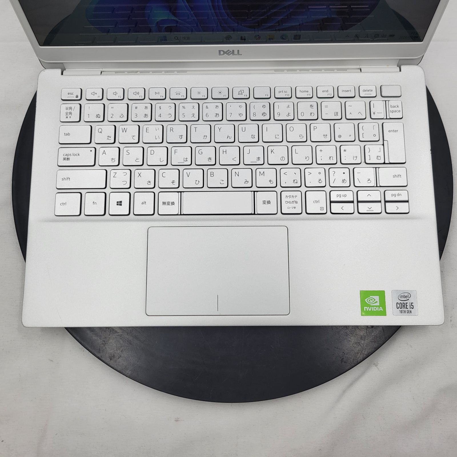 ☆ジャンク/液晶白シミあり☆Dell Inspiron 7391 [Core i5 10210U 8GB