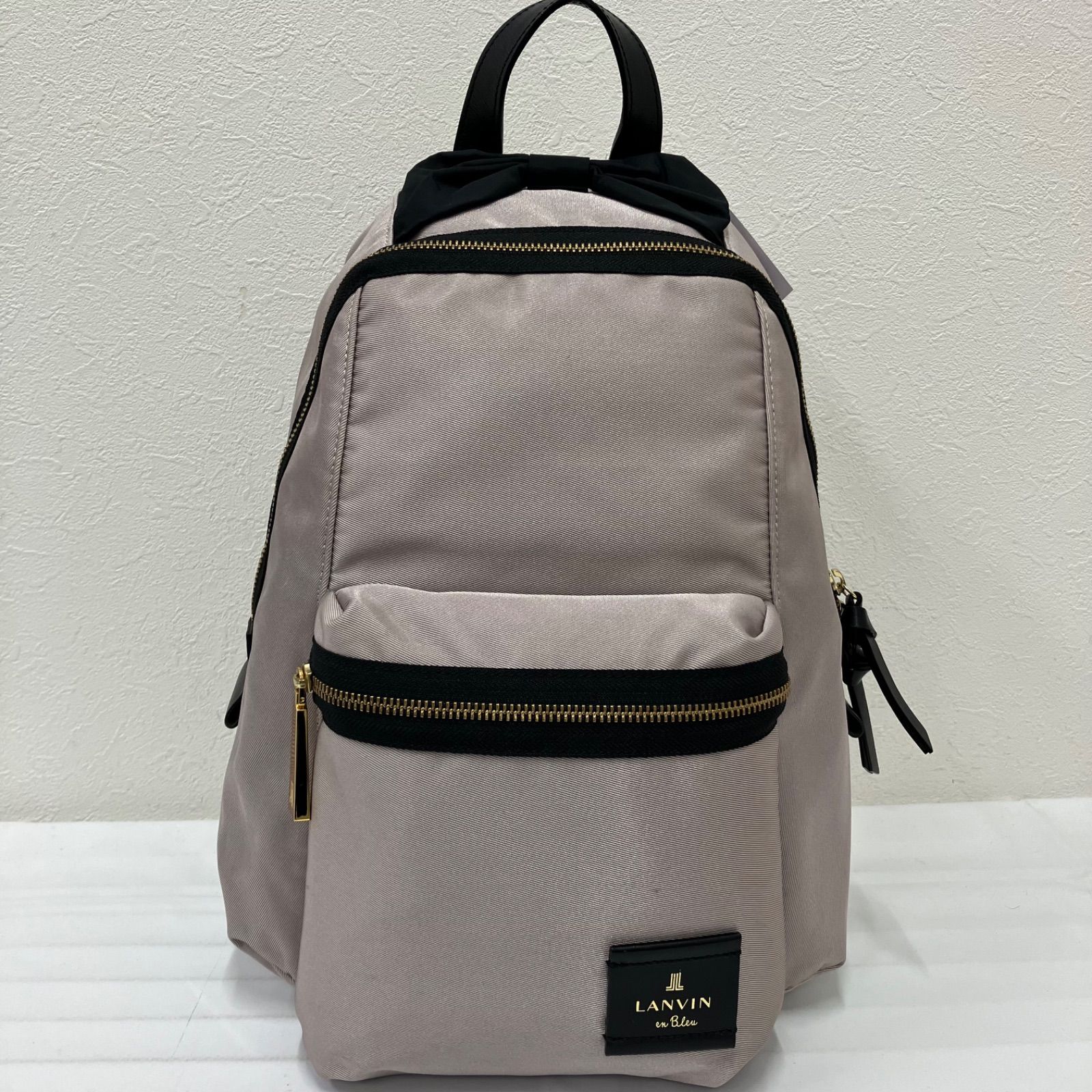 9230 LANVIN en Bleu ランバンオンブルー リュックサック トロカデロ 