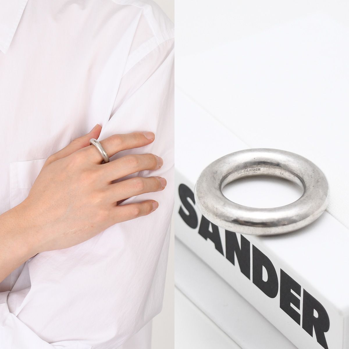 ジルサンダー 指輪 メンズ 楽天市場 JIL SANDER ジルサンダー リング