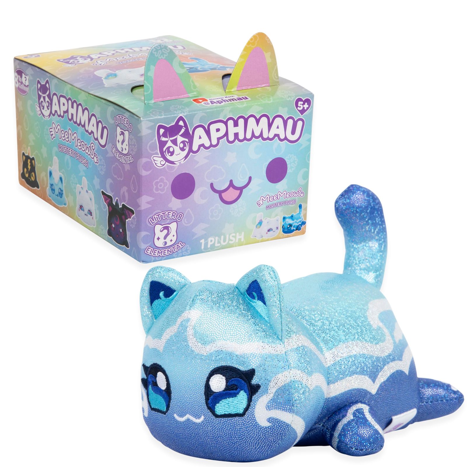 Aphmau 6インチ MeeMeow ミステリーぬいぐるみ – シリーズ8、YouTube