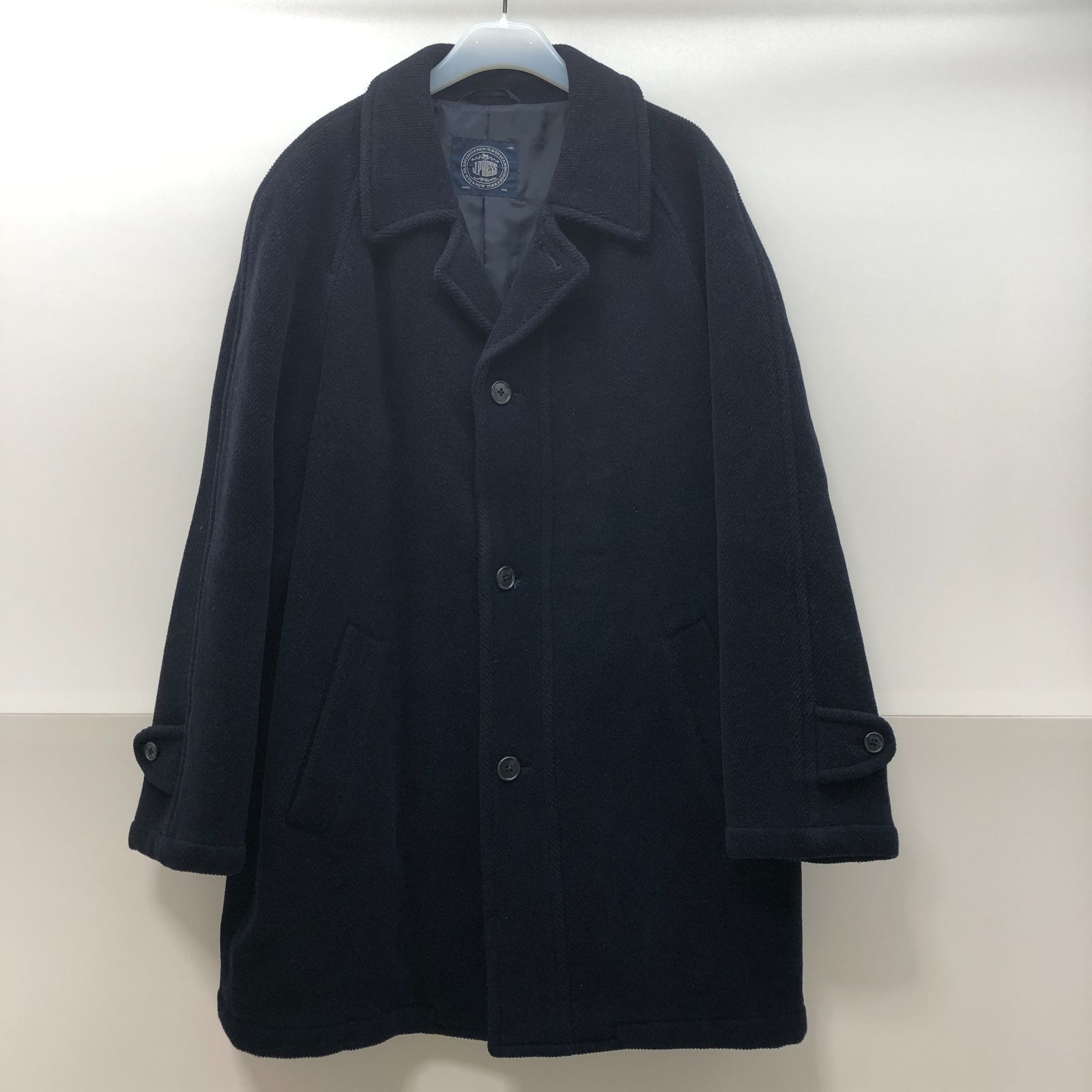 J.PRESS メンズ ウール コート アウター ネイビー ジェイプレス SGKY26 