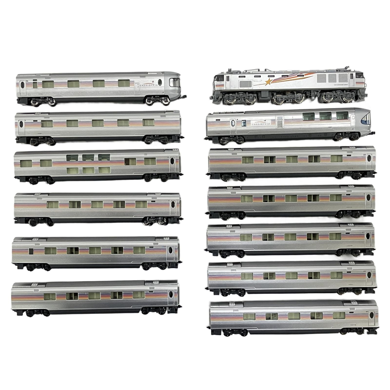 TOMIX 92409 92410 JR E26系 寝台特急 カシオペア 増結A/B 10両セット