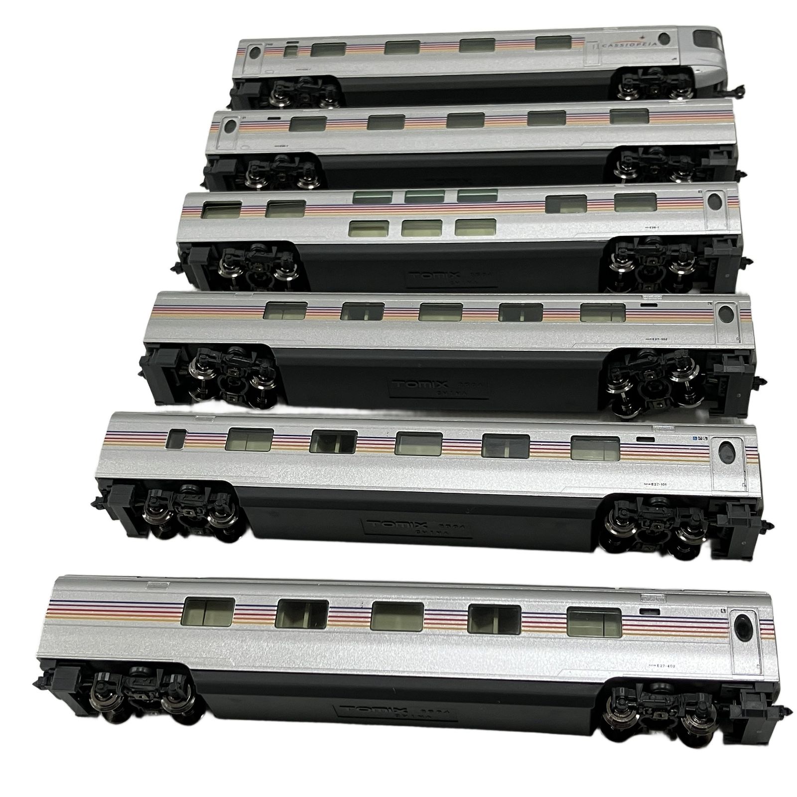 TOMIX 92409 92410 JR E26系 寝台特急 カシオペア 増結A/B 10両セット