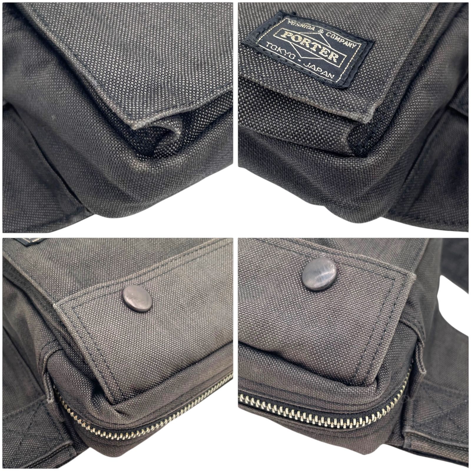 PORTER ポーター 吉田カバン ボディバッグ ウエストバッグ スモーキー
