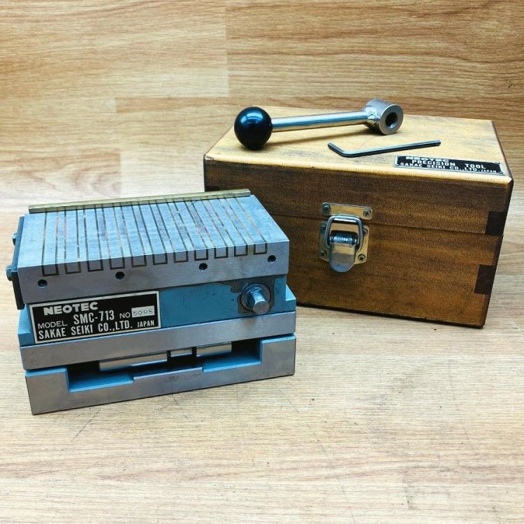 NEOTEC/榮製機 SMC-713 サインバー式 永磁チャック マグネットチャック
