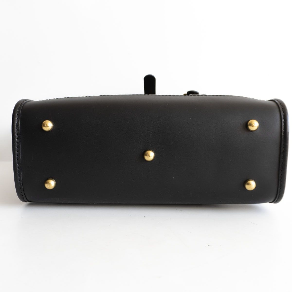 美品】 HERZ 【ロールトップトート(T-4)】ブラック バッグ ヘルツ 鞄