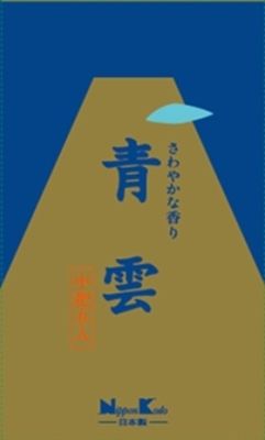 【まとめ買い-100点セット】青雲　中把５入 【日本香堂】 【お線香】
