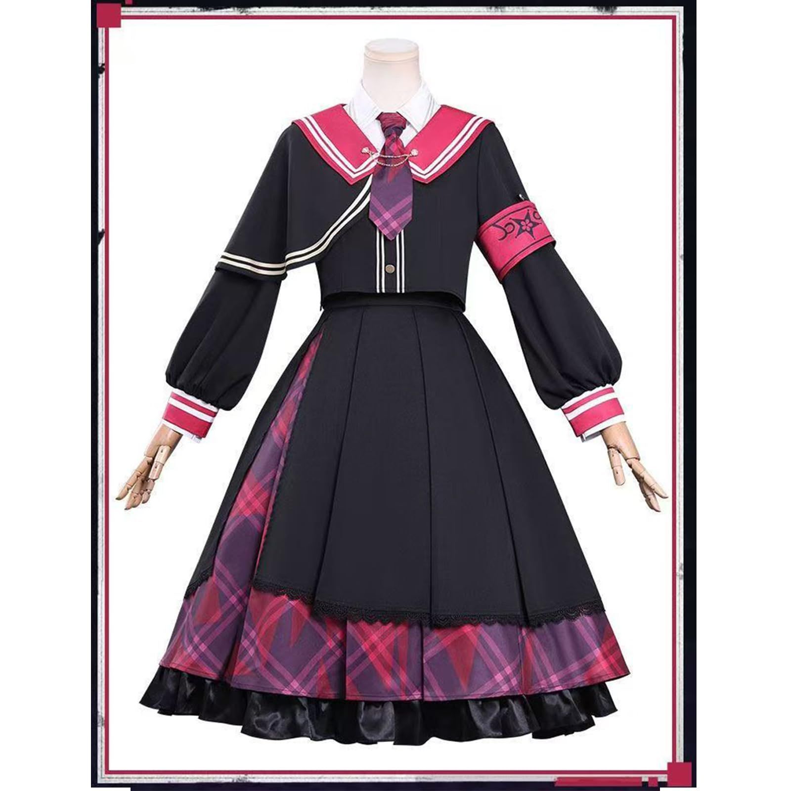 魔法少女ノ魔女裁判 二階堂ヒロ コスプレ衣装 フルセット 舞台服 