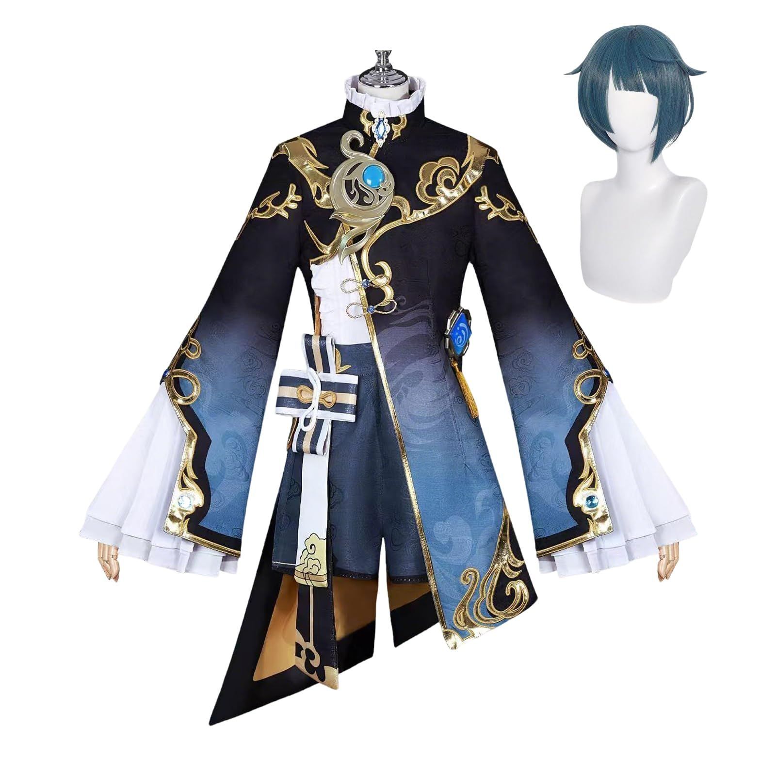 原神 コスプレ衣装 行秋 ゆくあき 演出服 舞台装 イベント 大人 制服 プレゼント 化祭 パーティー 変