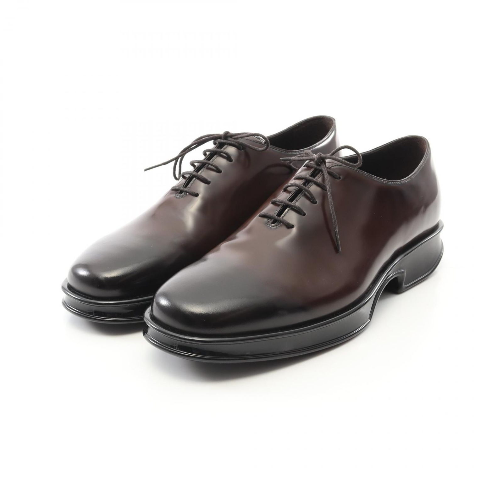 プラダ PRADA ローファー ブラッシュドレザー レザー 靴 メンズ 未使用 