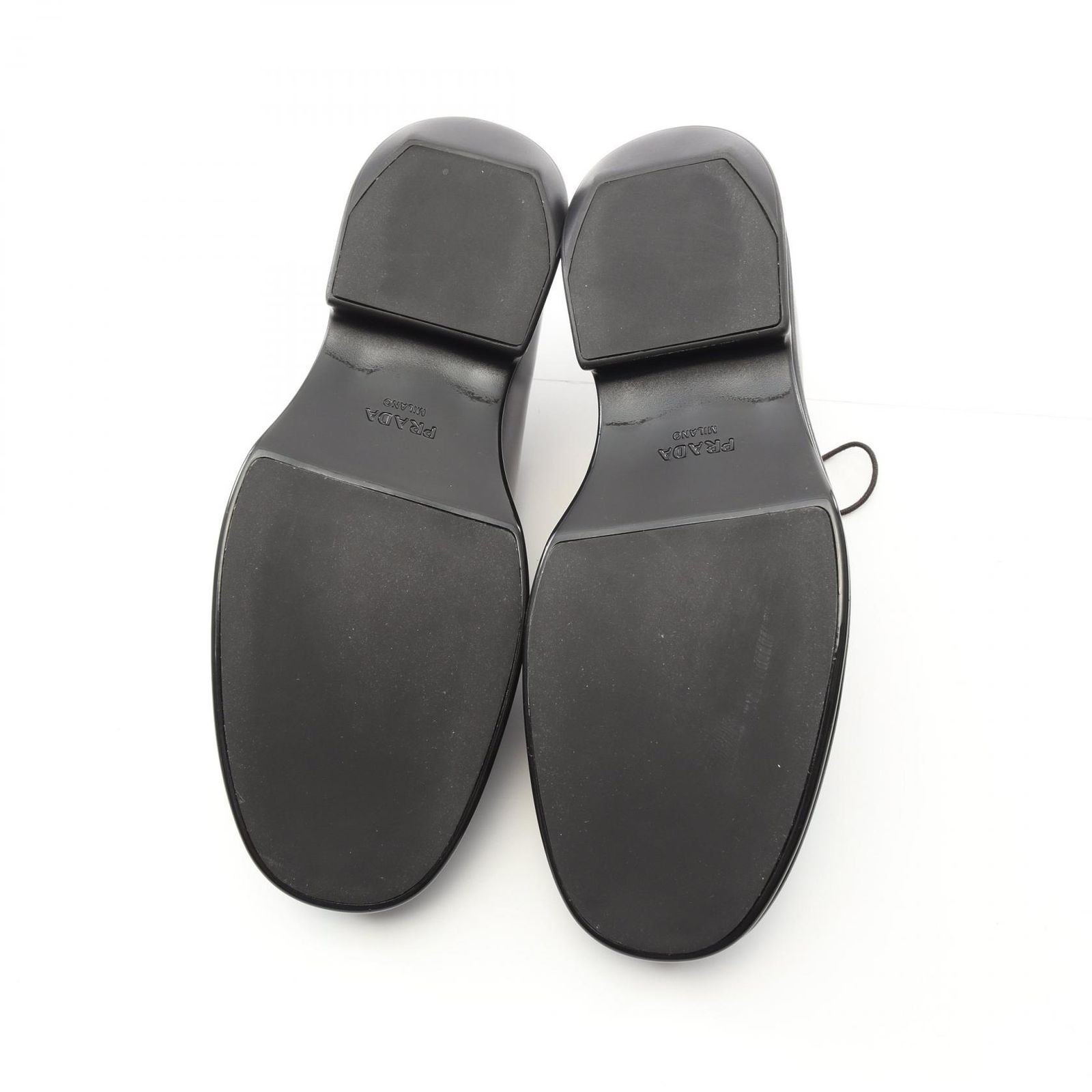 プラダ PRADA ローファー ブラッシュドレザー レザー 靴 メンズ 未使用 