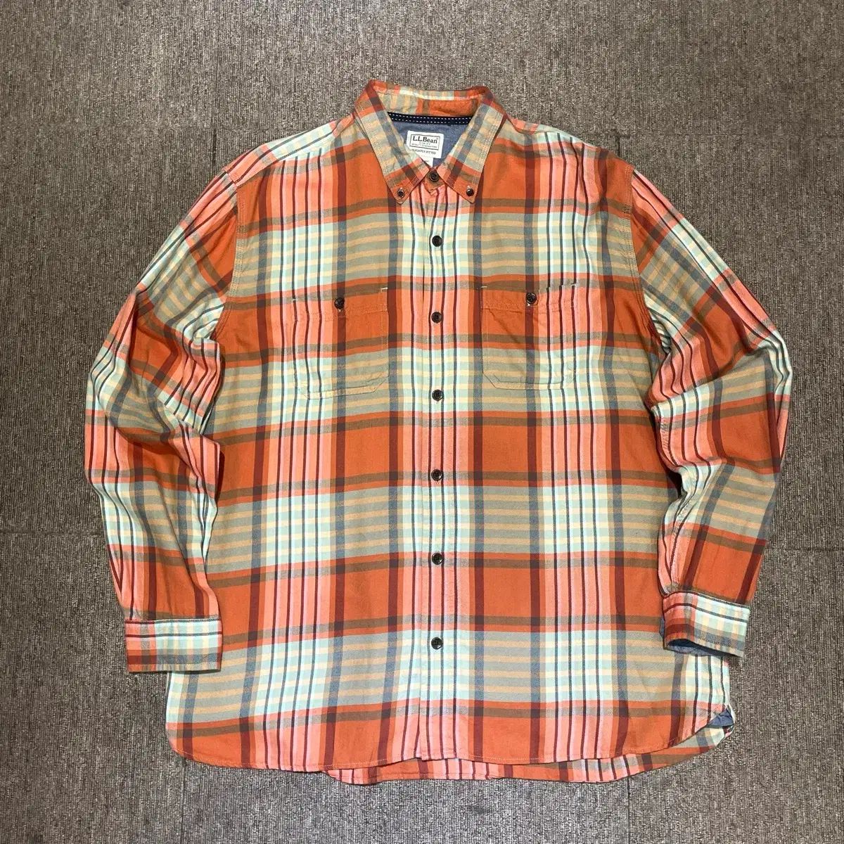 エルエルビーン 古着 チェック柄 チェックネルシャツ (エルエルビーン 