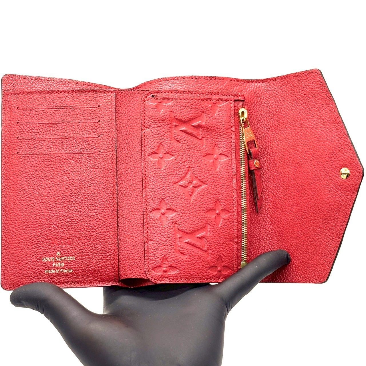 小さく、品を残す✨ LOUIS VUITTON 三つ折り財布 モノグラムアン