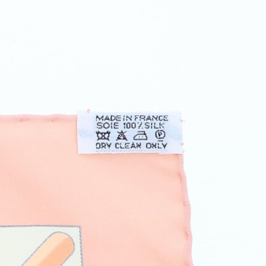 HERMES エルメス 大判 スカーフ カレ 90 CHARMES DES PLAGES NORMANDES