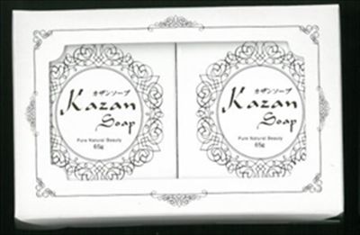 【まとめ買い-20点セット】カザンソープ６５Ｇ×２個 【 嘉山 】 【 洗顔・クレンジング 】