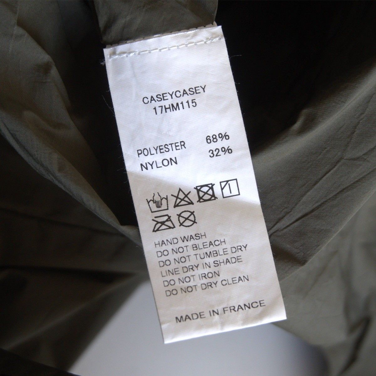 未使用/最高級】 CASEY CASEY 【2PIECES COAT/25HM237】S オーバー 