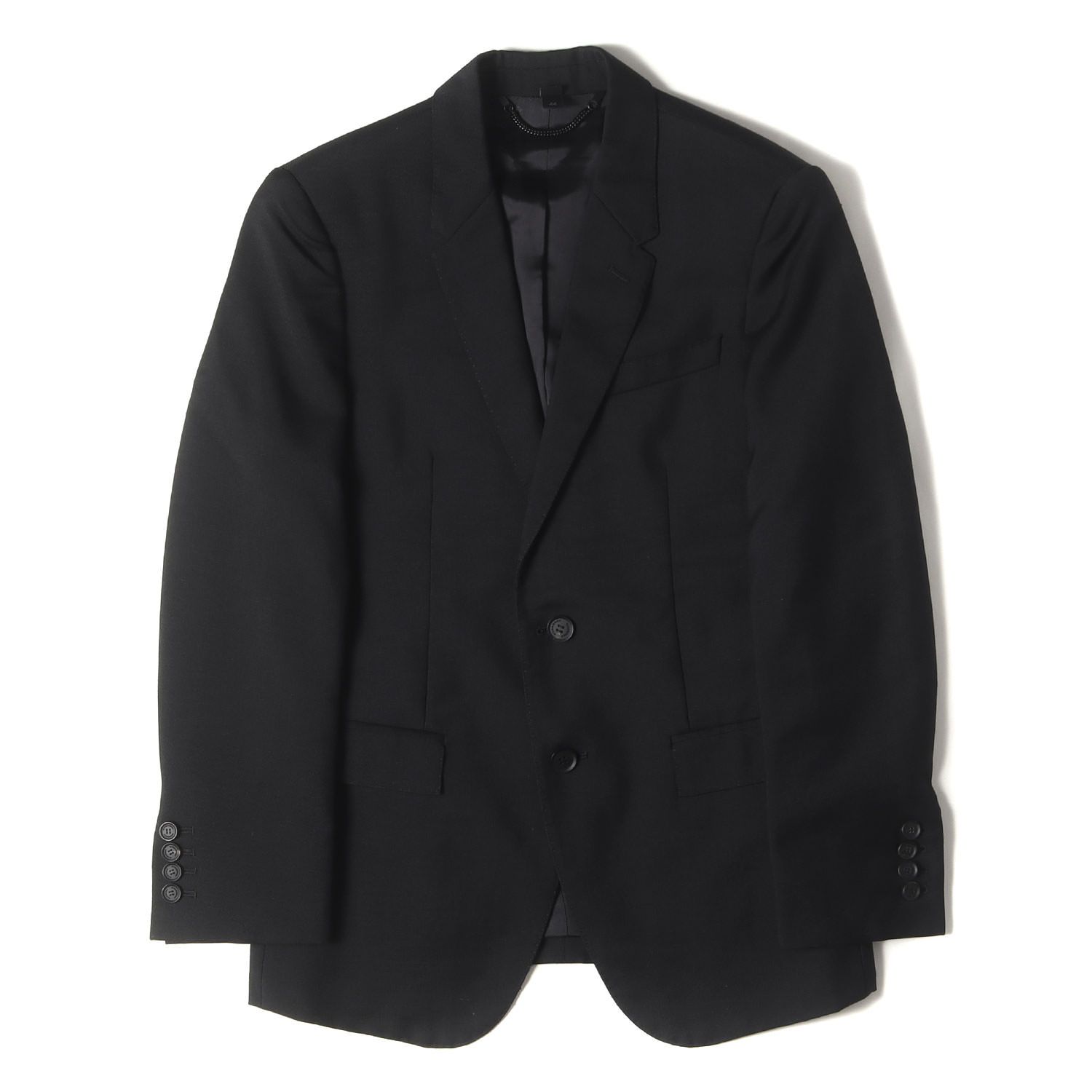 BURBERRY バーバリー ジャケット ブラック セール 黒 サイズ:44 BURBERRY バーバリー ジャケット ブラック セール 黒 サイズ:44